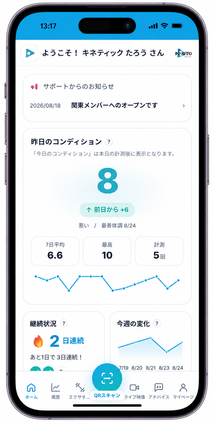 KINETIC LAB-Link AI Coaching Top